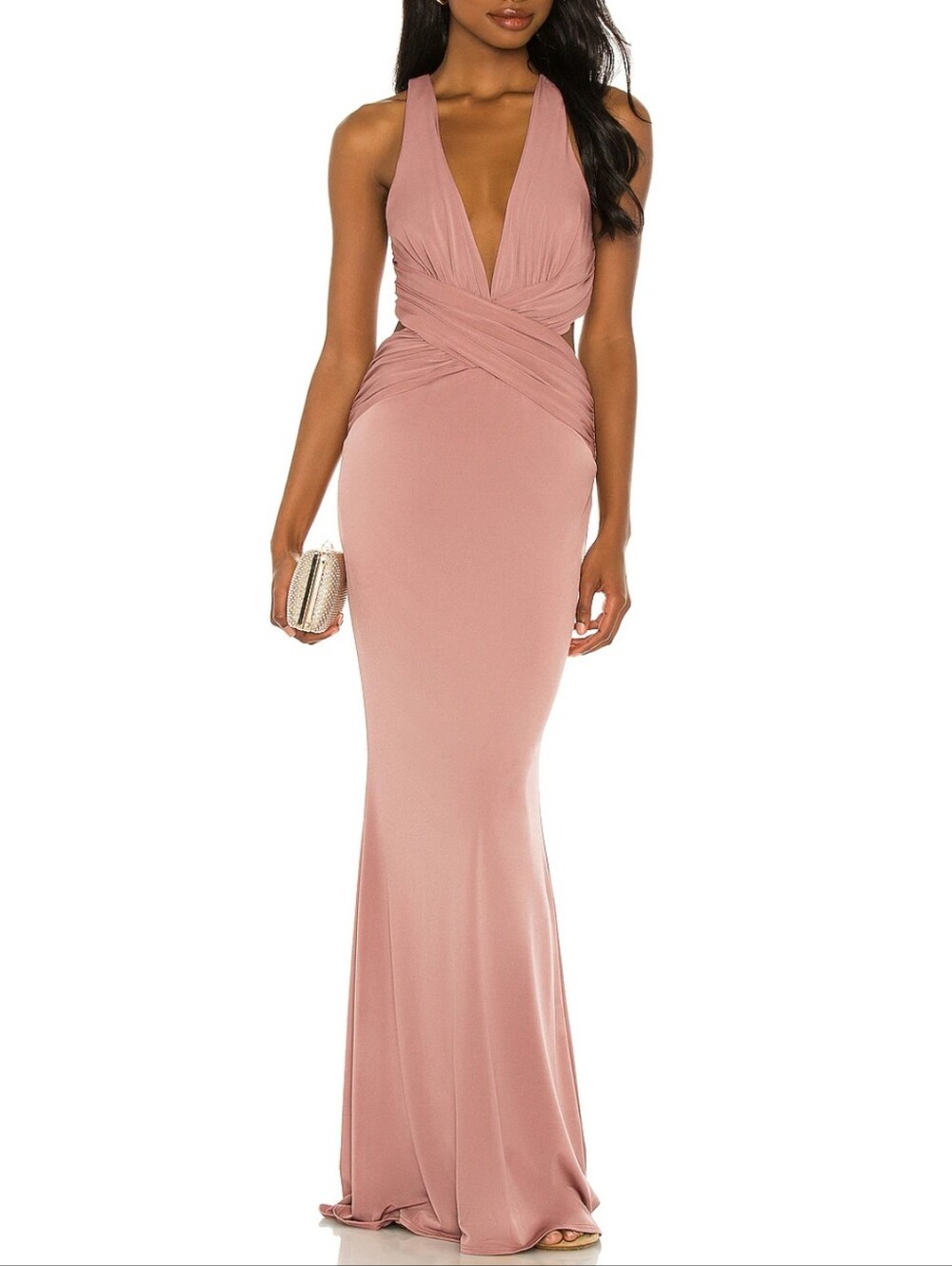 NWT Katie May Secret Agent Dress in Ash Rose